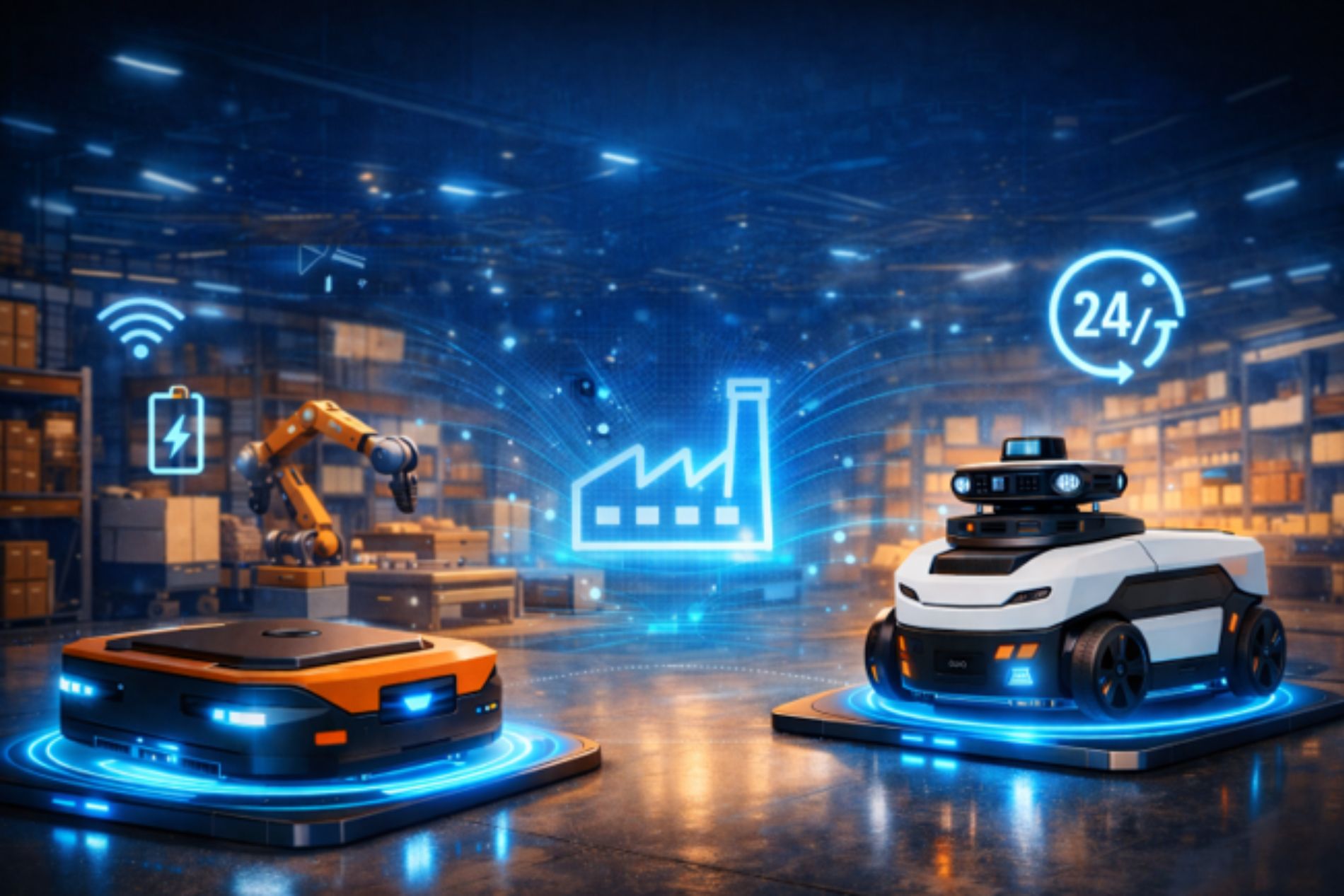 Wireless Charging for 24/7 Autonomous Operations